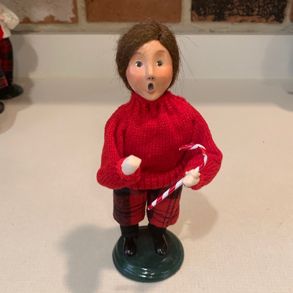 Byers Choice Lenox Exclusive Child with Candy Cane